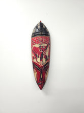 Load image into Gallery viewer, Nkosi African Tribal Mask – Hand-Carved Wooden Wall Décor