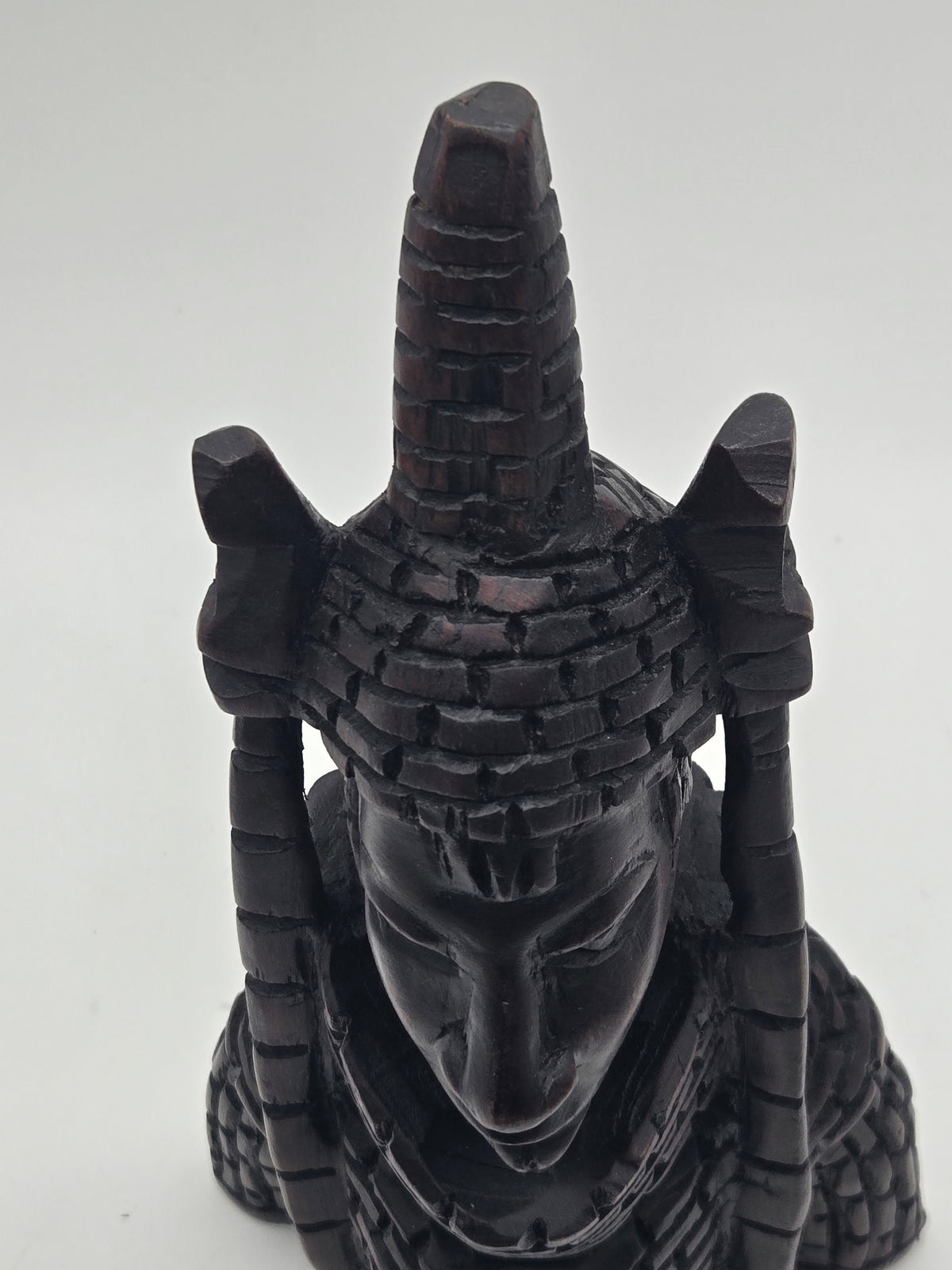 Oba & Olori — Royal Pair Handcrafted African Wood Sculpture