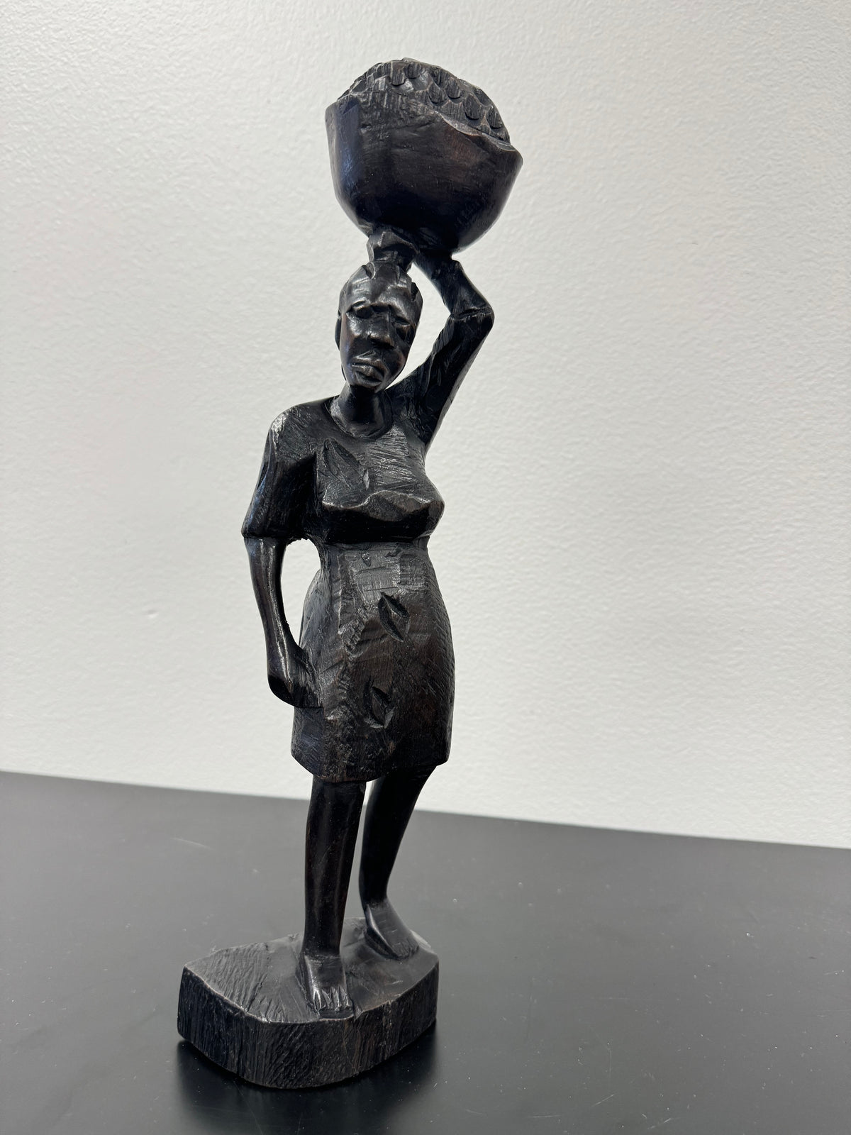 Ada Ulo - African Wood Sculpture (Hand-Carved Wood)