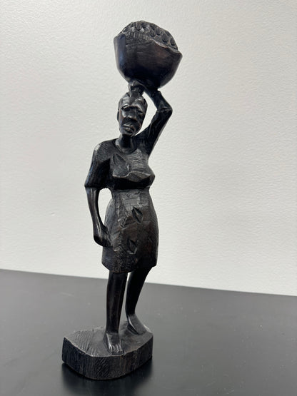 Ada Ulo - African Wood Sculpture (Hand-Carved Wood)