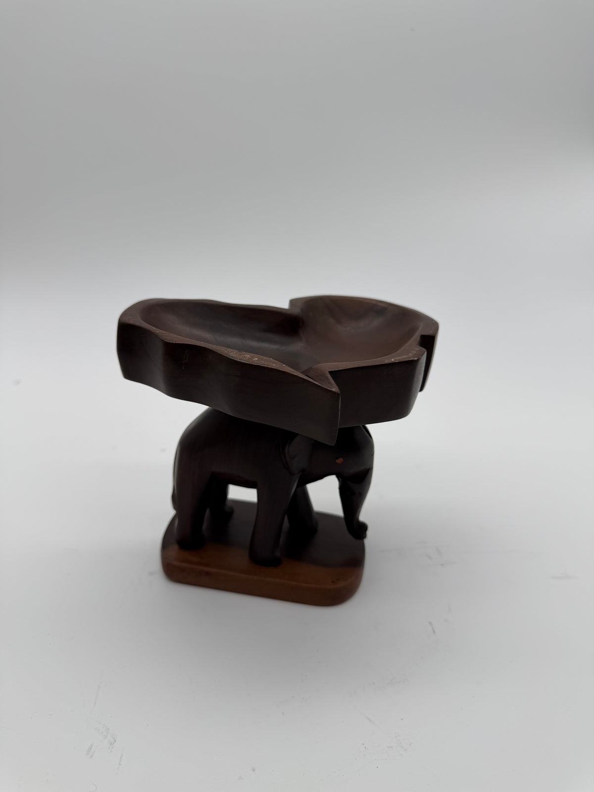 Tembo | African wood Elephant Decorative Vessel