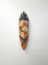 Load image into Gallery viewer, Nkosi African Tribal Mask – Hand-Carved Wooden Wall Décor
