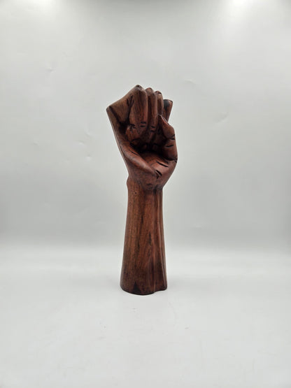 Amandla - Handcrafted African Wood Sculpture