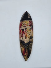 Load image into Gallery viewer, Nkosi African Tribal Mask – Hand-Carved Wooden Wall Décor
