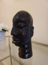 Load image into Gallery viewer, Benin Queen - African Wood Sculpture
