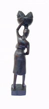 Load image into Gallery viewer, Ìyál&#39;ọ́jà - African Wood Sculpture
