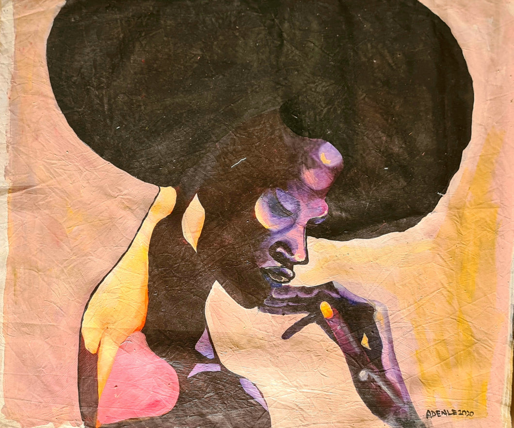 AFRICANA - African Painting (33 x 40 in)