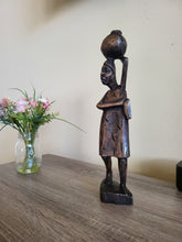 Load image into Gallery viewer, Zainab - African Wood Sculpture

