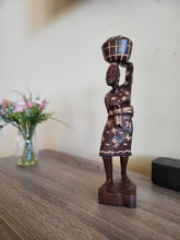 Load image into Gallery viewer, Obinrin Agbe - African Wood Sculpture
