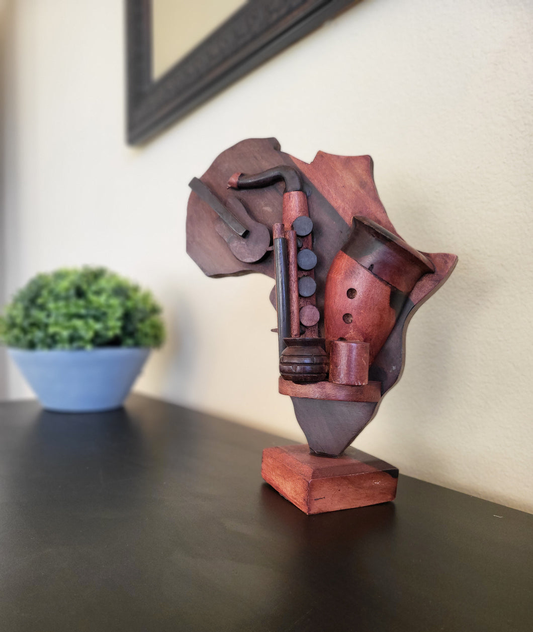 Afrobeats - African Wood Sculpture