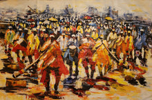 Load image into Gallery viewer, Biki - African Painting (46 x 71 in)
