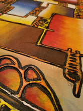 Load image into Gallery viewer, ìyá àti ọmọ - African Abstract Collage Painting (48 x 41 in)
