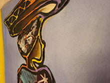 Load image into Gallery viewer, Ike Nwanyi - African Collage Painting (36 x 55 in)
