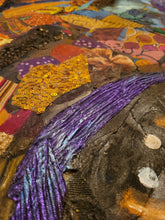 Load image into Gallery viewer, Omalicha - African Fabric Collage (57 x 50 in)
