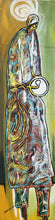 Load image into Gallery viewer, Ije Awele 2 - African Collage Painting (48 x 13 in)
