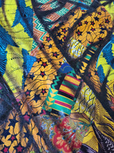 Load image into Gallery viewer, Golibe - African Fabric Collage (48 x 61 in)
