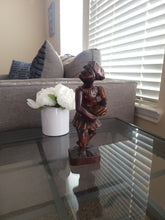 Load image into Gallery viewer, Onilu 2 - African Wood Sculpture
